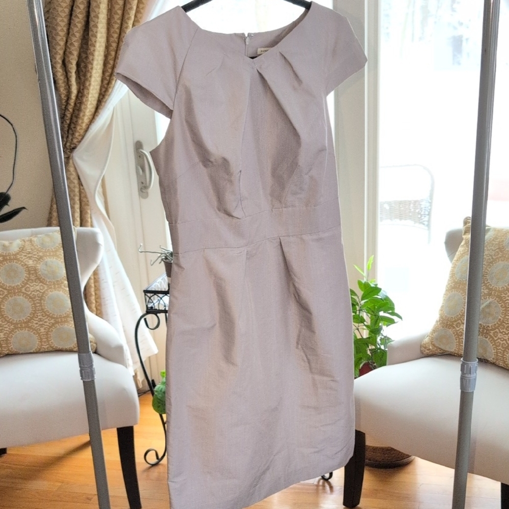 Banana Republic Women's Dress in Soft Gray
